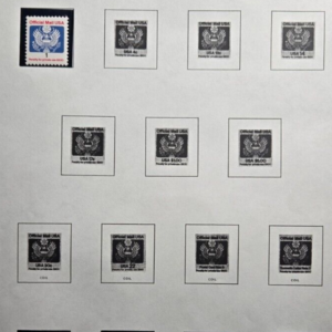 Scott #O138A, O138B, O140, O143 1983-88 Official Stamps