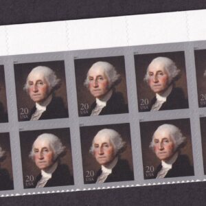 Scott #4504 George Washington Half Sheet of 10 Stamps - MNH Top
