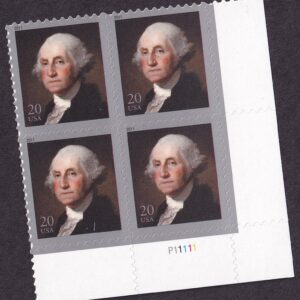Scott #4504 George Washington Plate Block of 4 Stamps - MNH