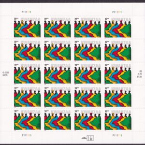 Scott #4119 Kwanzaa Sheet of 20 Stamps - MNH