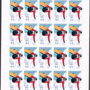 Scott #4436 44¢ Winter Olympics - Vancouver Full Sheet of 20 Stamps - MNH