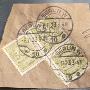 Stamp Germany Cover 1923 #293