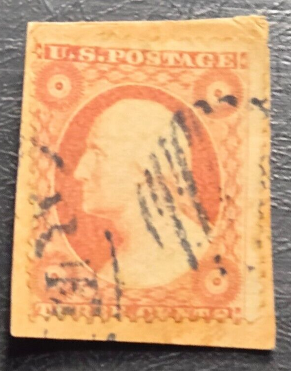 Scott #25 1857 used