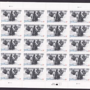 Scott #3803 Korean War Memorial Full Sheet of 20 Stamps - MNH