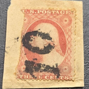 Scott #25 1857 used