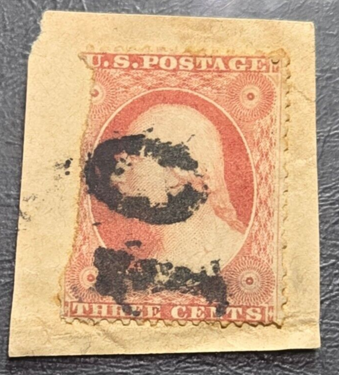 Scott #25 1857 used