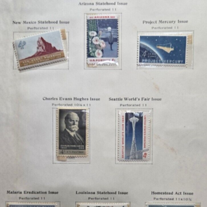 Scott #1191-1198 1962 MNH