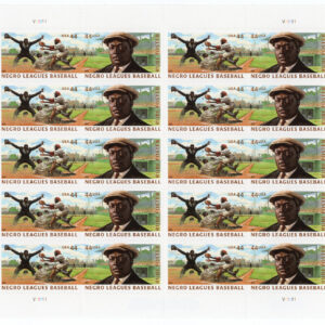 Scott #4466a (4465-66) Negro Leagues Baseball Sheet of 20 Stamps - MNH