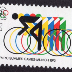 Scott #1460 Olympic Bicycling Single Stamp - MNH