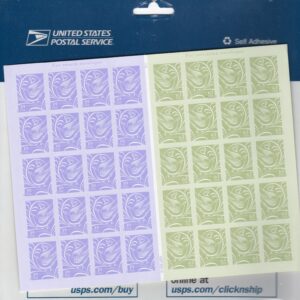 Scott #3999a (3998-99) Wedding Doves Sheet of 40 Stamps - Sealed