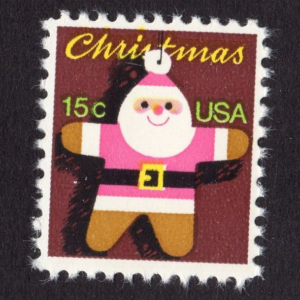 Scott #1800 Santa Ornament Single Stamp - MNH