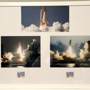 Scott #2544a Space Shuttle Endeavor Lift Off Framed Picture w/Stamp - MNH