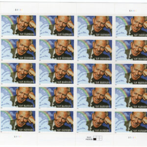 Scottt #3905 Yip Harburg "Over the Rainbow" Sheet of 20 Stamps - MNH