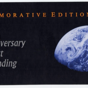 Scott #2841 FIRST MOON LANDING Armstrong Title Block - No Stamps