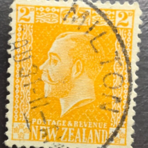 Stamp New Zealand 1916 #147 A45 used
