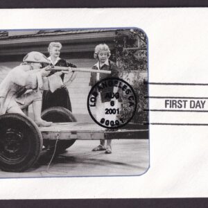 Scott #3523 Lucille Ball First Day Cover 8/6/2001 Hollywood CA (Soldier Statue)