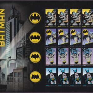 Scott #4935a (4932-35) Batman Forever Stamp Sheet of 20 Stamps - MNH