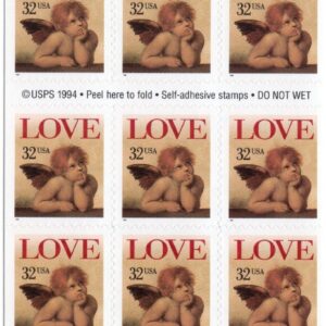 Scott #3030a Love Cherub Booklet of 20 Stamps - MNH P#B2222-2