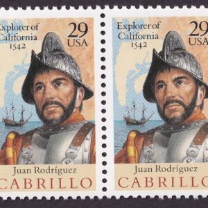Scott #2704 Juan Rodriguez Cabrillo (California) Pair of Stamps - MNH