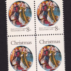 Scott #1471 St. Lucy Violin Dancing Block of 4 Stamps - MNH