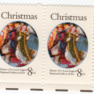 Scott #1471 St. Lucy Violin Dancing Pair of Stamps - MNH