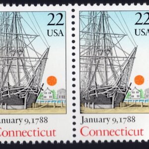 Scott #2340 Connecticut Pair of Stamps - MNH