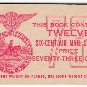 Scott #BKC3 6¢ Transport Booklet of 12 Stamps - MNH #4