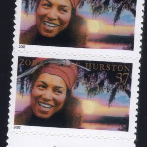Scott #3748 Zora Neale Hurston Pair of Stamps - MNH