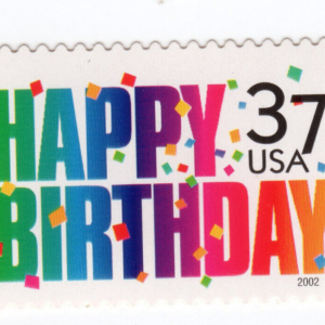 Scott #3695 Happy Birthday Single Stamp - MNH