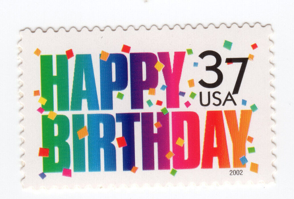 Scott #3695 Happy Birthday Single Stamp - MNH