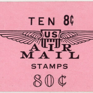 Scott #BKC11 (c64, c64b) Flag Over Capitol Booklet of 10 Stamps - MNH Slogan #3