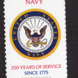 Scott #6012 US Navy 250th Forever Single Stamp - MNH