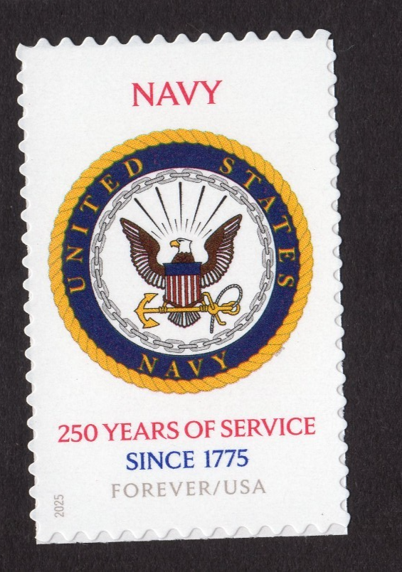 Scott #6012 US Navy 250th Forever Single Stamp - MNH