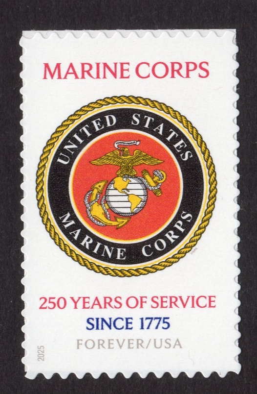 Scott #6011 US Marines 250th Forever Single Stamp - MNH
