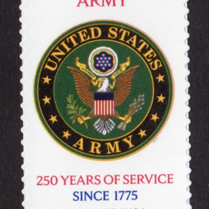 Scott #6010 US Army 250th Forever Single Stamp - MNH