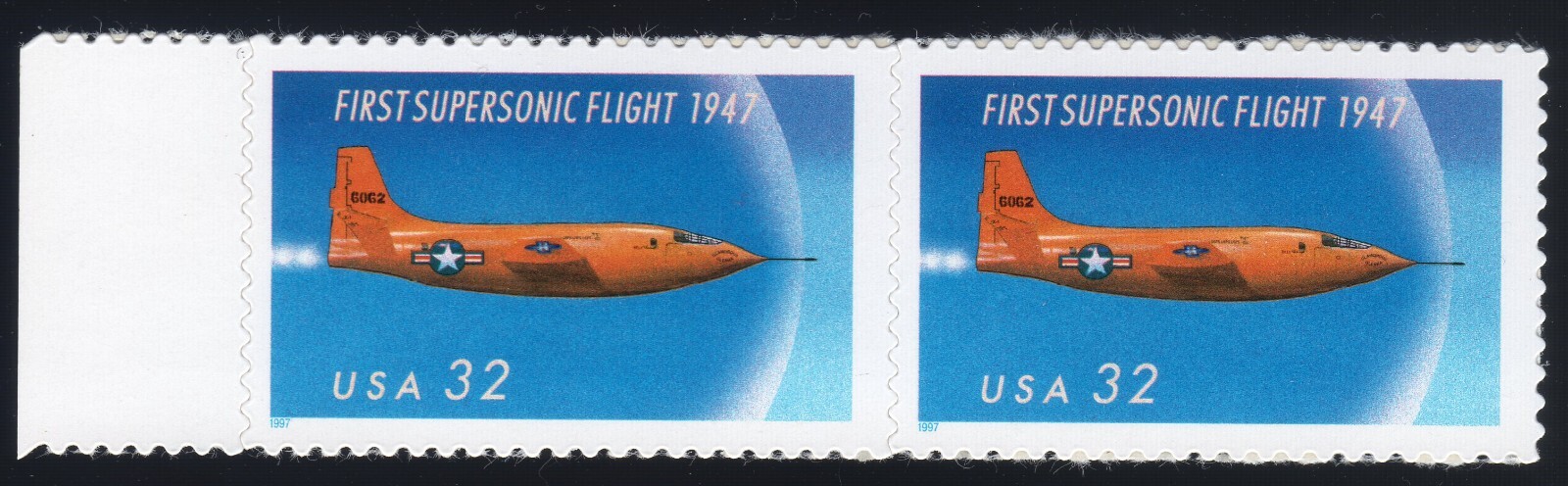 Scott #3173 First Supersonic Flight Pair of Stamps - MNH