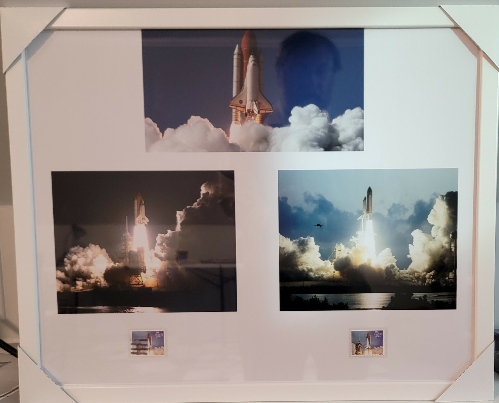 Scott #2544a Space Shuttle Endeavor Lift Off Framed Picture #2