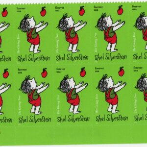 Scott #5683 Shel Silverstein Block of 10 Forever Stamps - MNH Bottom Sheet