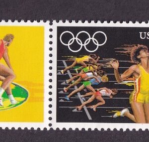Scott #2557a (2553-57) Summer Olympics Strip of 5 Stamps - MNH