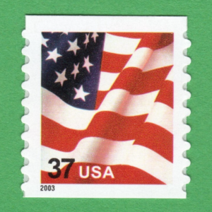 Scott #3633A Waving Flag Coil Stamp - MNH