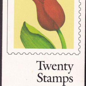 Scott #BK185 (2527a) 29¢ Tulip Booklet of 20 Stamps - MNH P#K3333