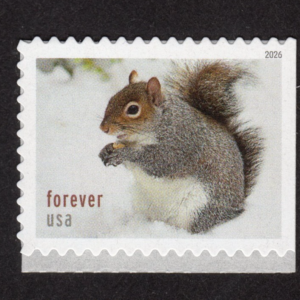 Scott #6132 Squirrels & Chipmunks Booklet Single Forever Stamp - MNH