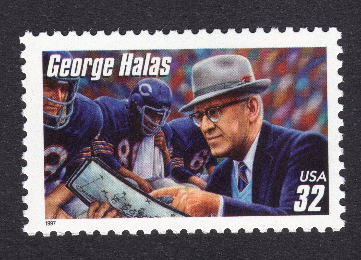 Scott #3146 George Halas Single Stamp - MNH