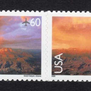 Scott #c135 Grand Canyon Horizontal Pair of Stamps - MNH