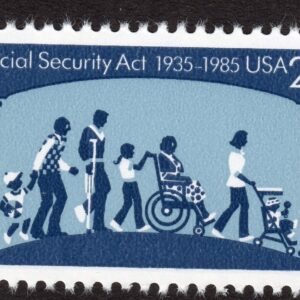 Scott #2153 Social Security Single Stamp - MNH