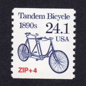Scott #2266 Tandem Bicycle 1890s Transportation Coil Single Stamp - MNH