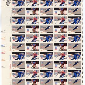 Scott #1798Ac (1795A-1798A) 15¢ Winter Olympics Full Sheet of 50 Stamps - MNH #3