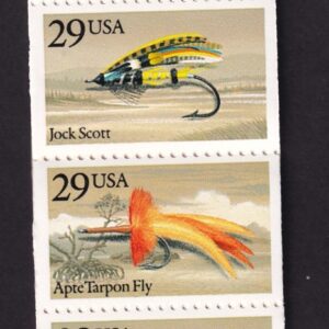 Scott #BK189 FISHING FLIES (2545-2549) Booklet of 20 29¢ Stamps - MNH P#A45547