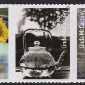 Scott #6128a (6124-28) Linda McCartney Strip of 5 Stamps - MNH