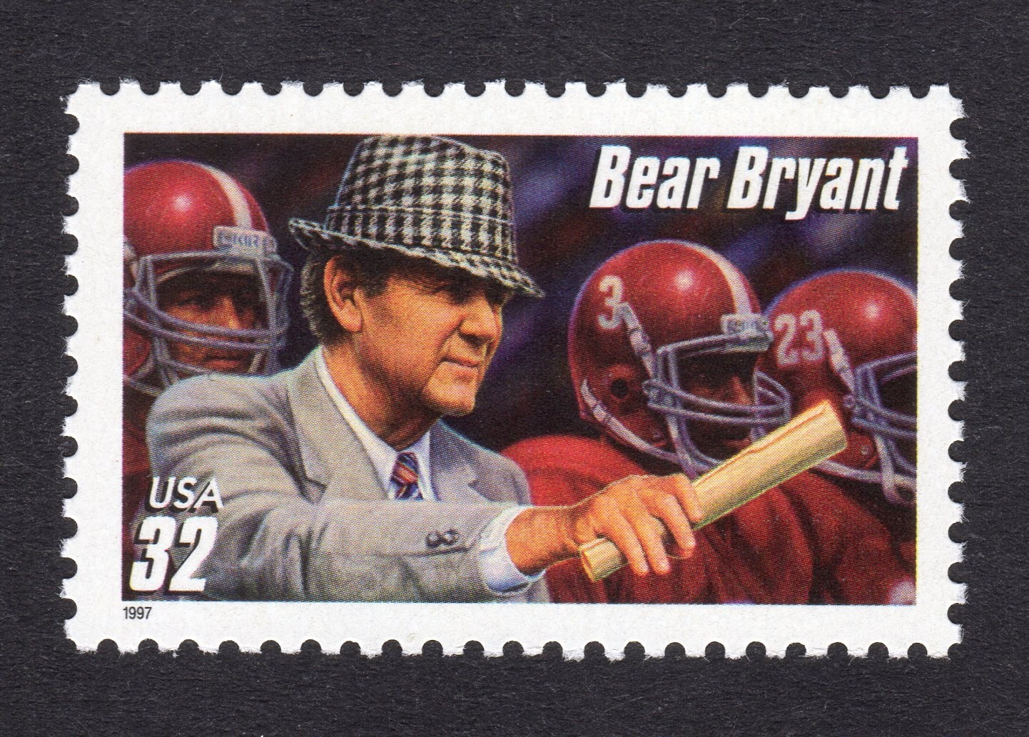Scott #3143 Bear Bryant Alabama Single Stamp - MNH